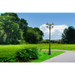 Carrizales 3 Light 227cm Lamp Post
