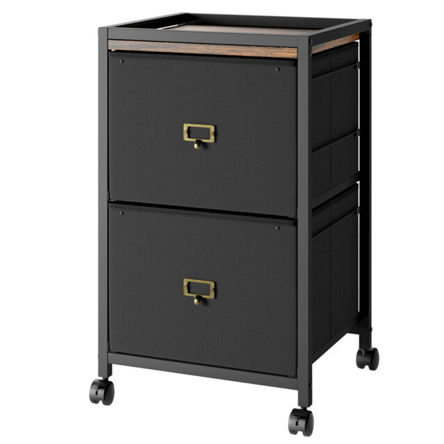 40cm Wide 2 -Drawer Steel File Cabinet