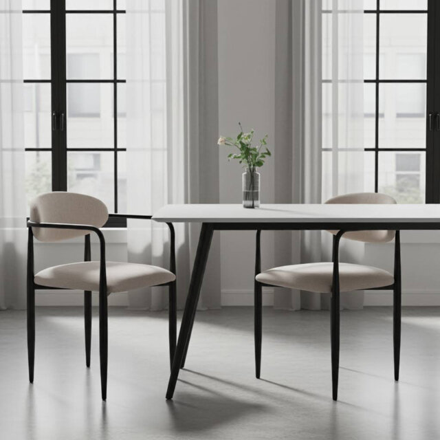 Liam Set of 2 Velvet Dining Chairs