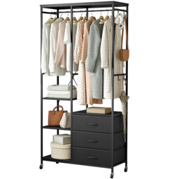 84cm Rolling Clothing Rack