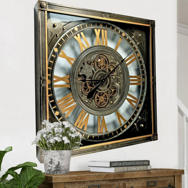 Metal Wall Clock