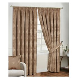 Virgina Pencil Pleat Room Darkening Thermal Curtain