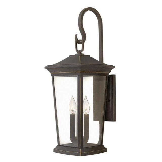 Aadvika Oil Rubbed Bronze 3 - Bulb Outdoor Wall Lantern