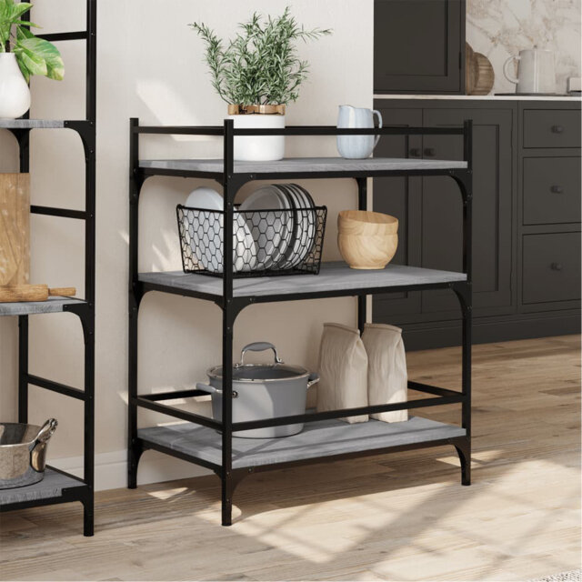 Newfolden Metal Bar Cart