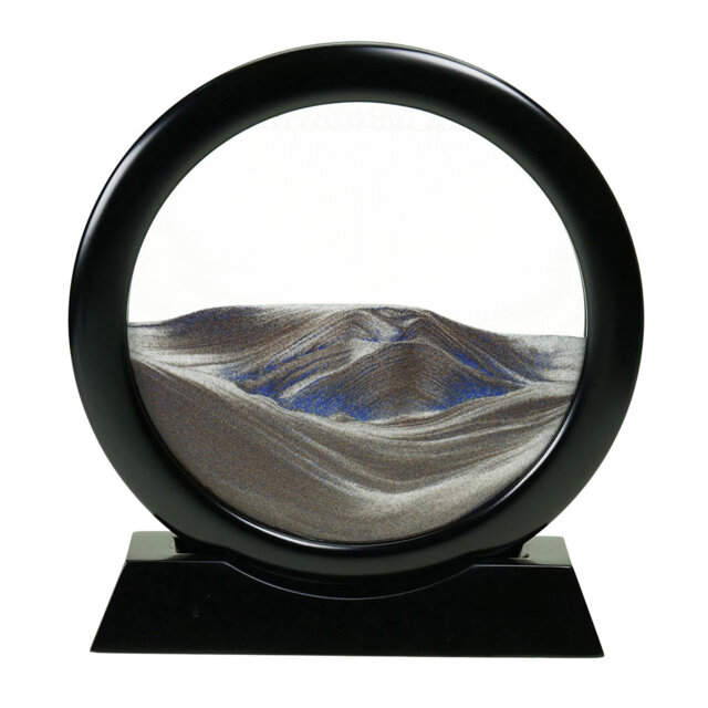 ORIGIN Home Decor Natura Accessories Table - Round Black Picture - 25x25x6cm