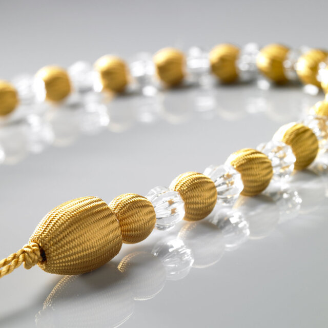 Canaan Earl Beaded Curtain Tieback