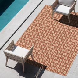 Abstract Indoor / Outdoor Area Rug