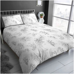 Garden Duvet Cover with Pillowcases - Polycotton Bedding Set - Available in Single Double King Easy Wash Bed Set