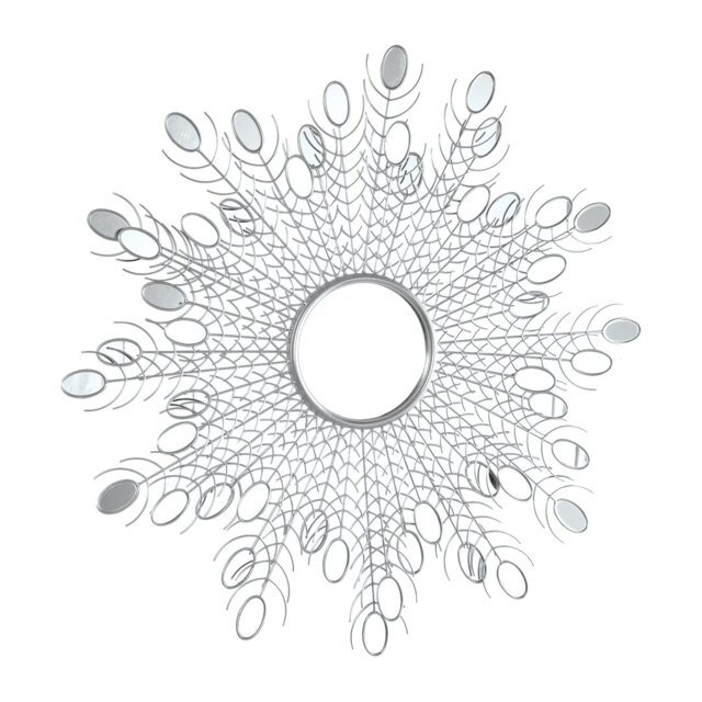 Janice Metal Flat Wall Mirror