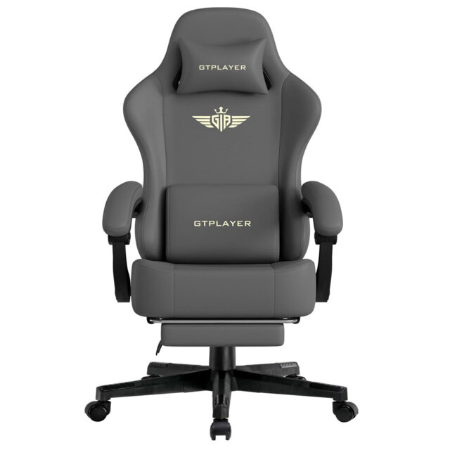 GTPLAYER GAMING CHAIR Adjustable Reclining Ergonomic Swiveling PC & Racing Game Chair