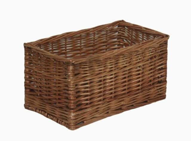 Open Storage Wicker Basket