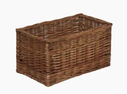 Open Storage Wicker Basket