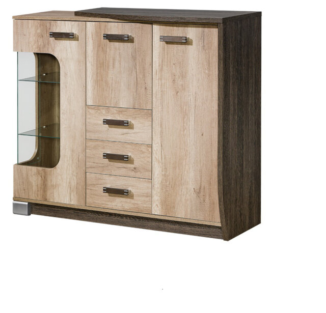 Tall chest of drawers with 3 drawers