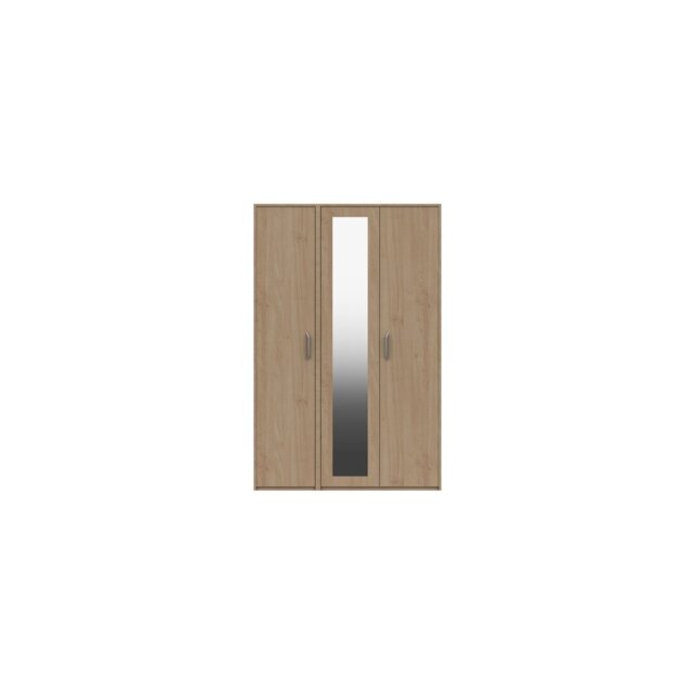 Zakariyah 3 Door Wardrobe