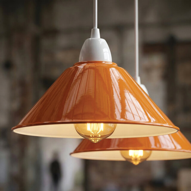 10cm H Metal Cone Lamp Shade