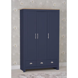 Annieruth 3 Door Manufactured Wood Wardrobe