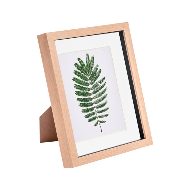 "Nicola Spring - 3D Box Photo Frame - 8 x 10"" with 5 x 7"" Mount"