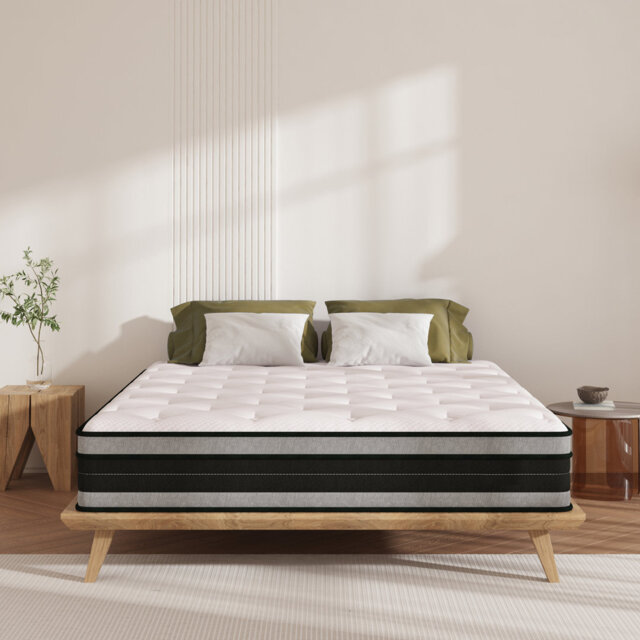 Gehrmann 26cm Medium Hybrid Sprung Mattress In A Box Pillow Top Mattresses