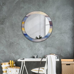 Huldar Glass Flat Wall Mirror