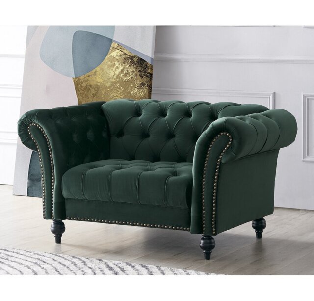 Dahlstrom 1 Seater Chesterfield Loveseat
