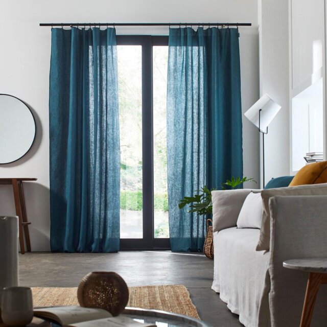Dziedzic Panel Semi Sheer Single Curtain
