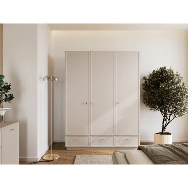 Bagga Wardrobe 150cm With Drawers