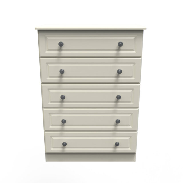Fully Assembled Meansville 5 Drawer Chest