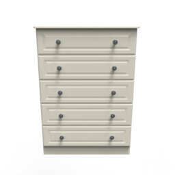 Fully Assembled Meansville 5 Drawer Chest