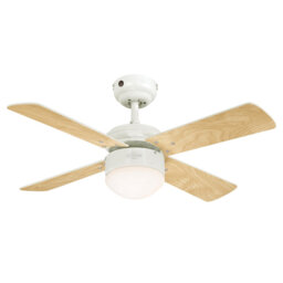 90cm Honna 4 - Blade LED Ceiling Fan with Remote Control and Light Kit Included