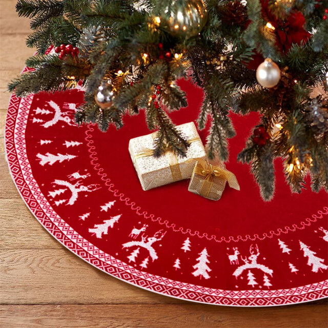 Large Christmas Tree Blanket, Round Christmas Tree Blanket, Christmas Tree Stand