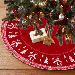 Large Christmas Tree Blanket, Round Christmas Tree Blanket, Christmas Tree Stand