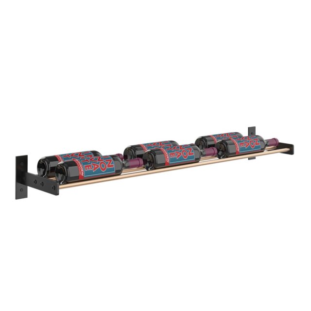 Thedford 6 Bottle Wall Mounted Wine Bottle Rack