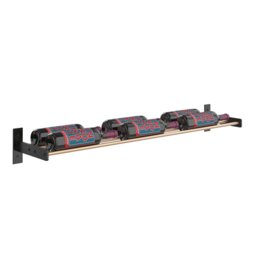 Thedford 6 Bottle Wall Mounted Wine Bottle Rack
