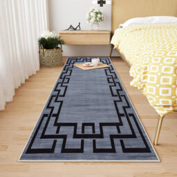 Traditional Persian Printed Area Rug, Non-Slip Washable Living Room & Lounge Carpet