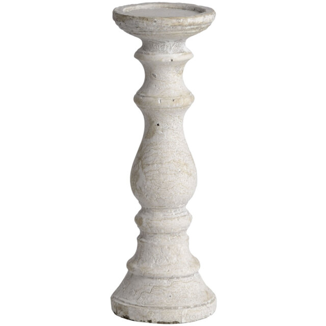 Wood Tabletop Candlestick