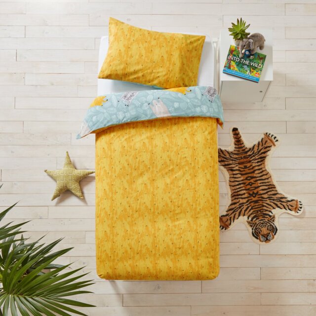Derron Cotton Floral Duvet Cover Set with Pillowcases Included