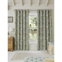 Cotton Blend Blackout Curtain Panel Pair