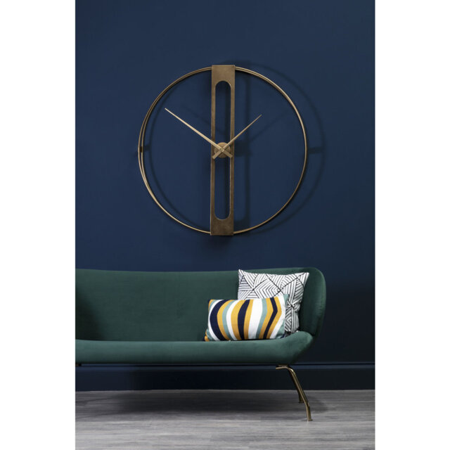 Stourbridge Metal Wall Clock