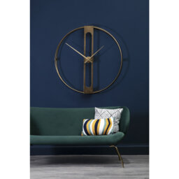 Stourbridge Metal Wall Clock