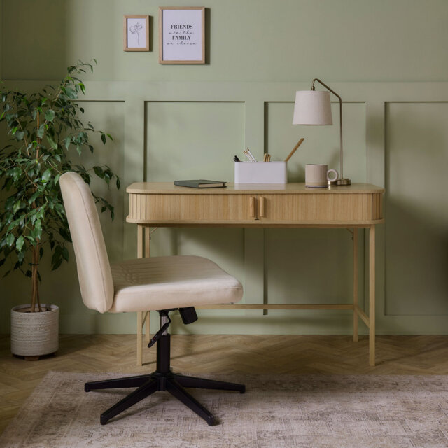 Landos Metal Base Computer Desk