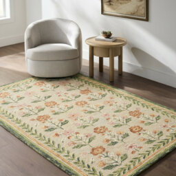 Moroccan Wool Hand Tufted Area Rug