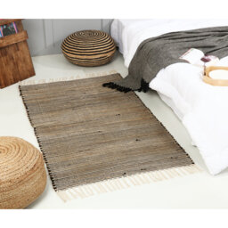 Antranigian Black Hand Woven Area Rug