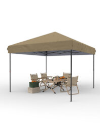 3m×3m Pop Up Gazebo – 1-Minute Setup, Waterproof & UPF50+ Sun Protection, with Sandbags & Wheeled Bag – Ideal for Garden, Beach, Camping & Parties