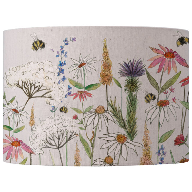 Hermione 52cm Cotton Drum Lamp Shade