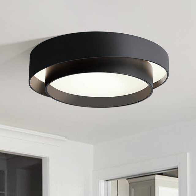 Cadisha 1-Light 40cm Minimalism Acrylic LED Flush Mount Ceiling Light