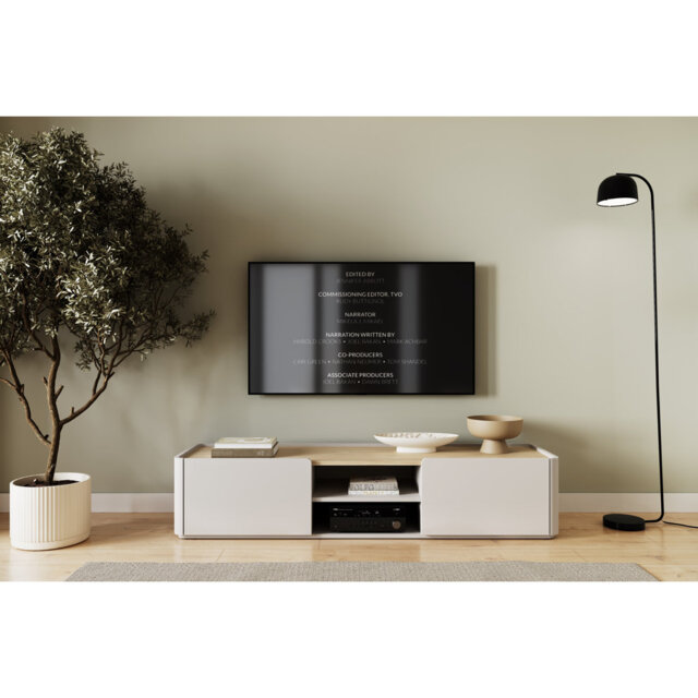 "Blackett Unfinished TV Stand for TVs up to 77"""
