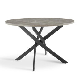 Gundolf Round Metal Base Dining Table