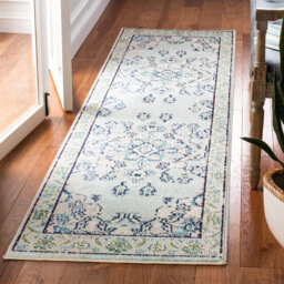 Monaco Light Blue/Ivory Area Rug