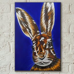 Handmade Animals Wall Decor on Ceramic / Porcelain
