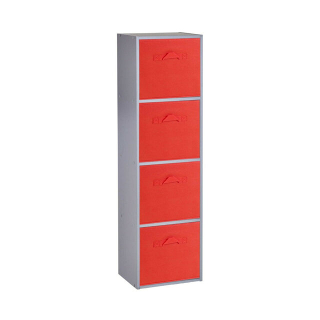 Cynera 106cm H x 30cm W Cube Bookcase